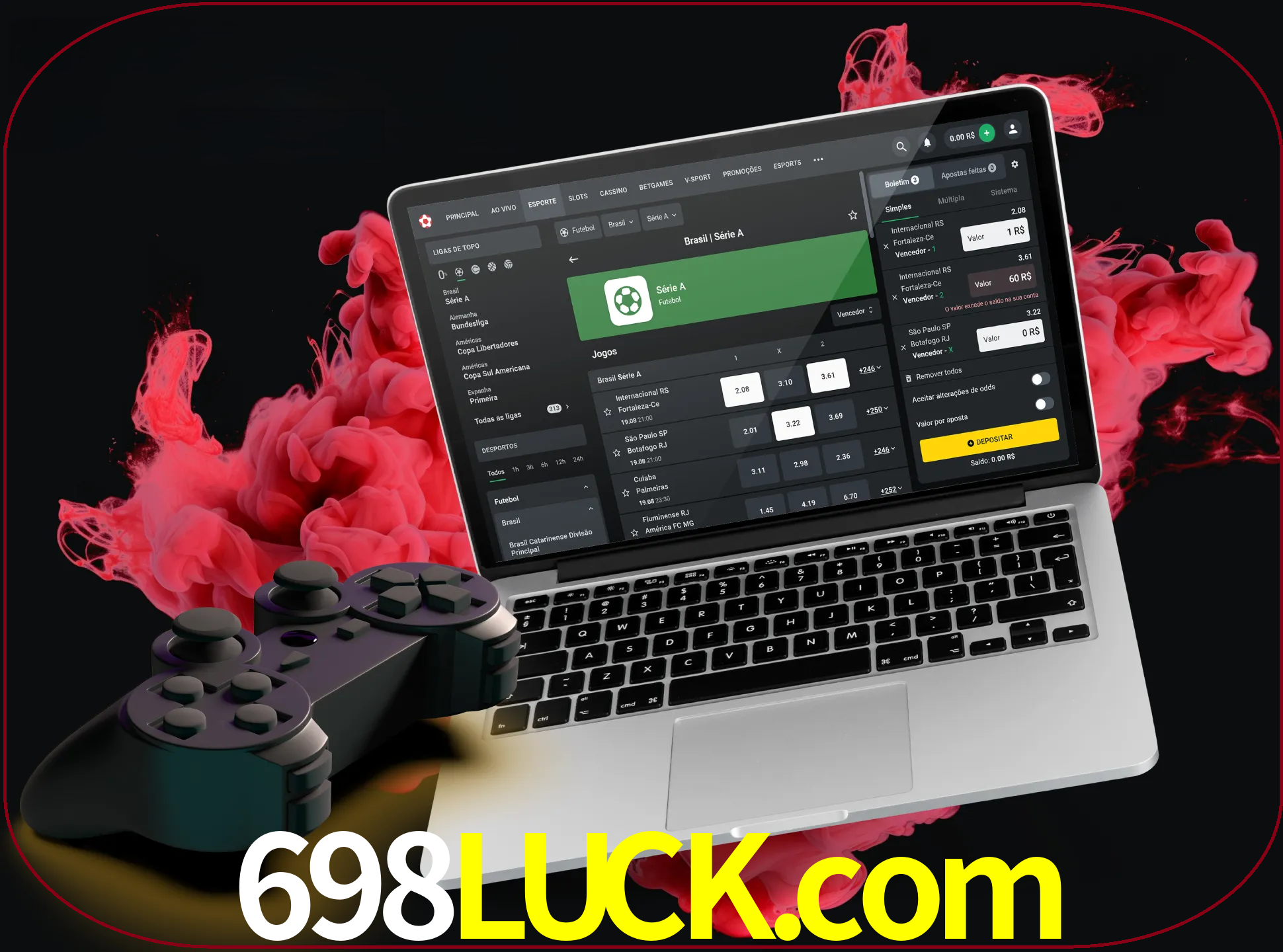 Visite a secção especial de jogos de vídeo em 698luck para descobrir em que jogos pode apostar e ganhar muito dinheiro.
