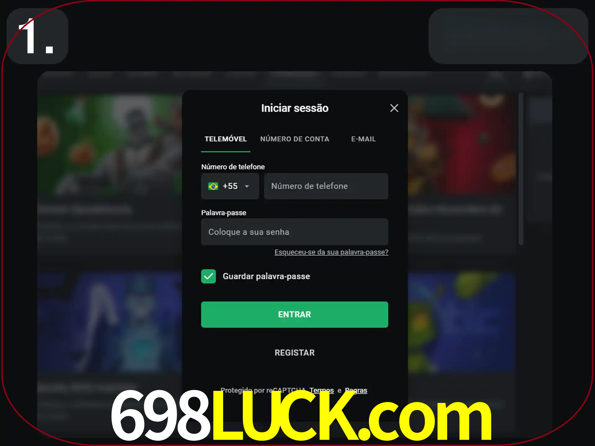 Acesse o site.
