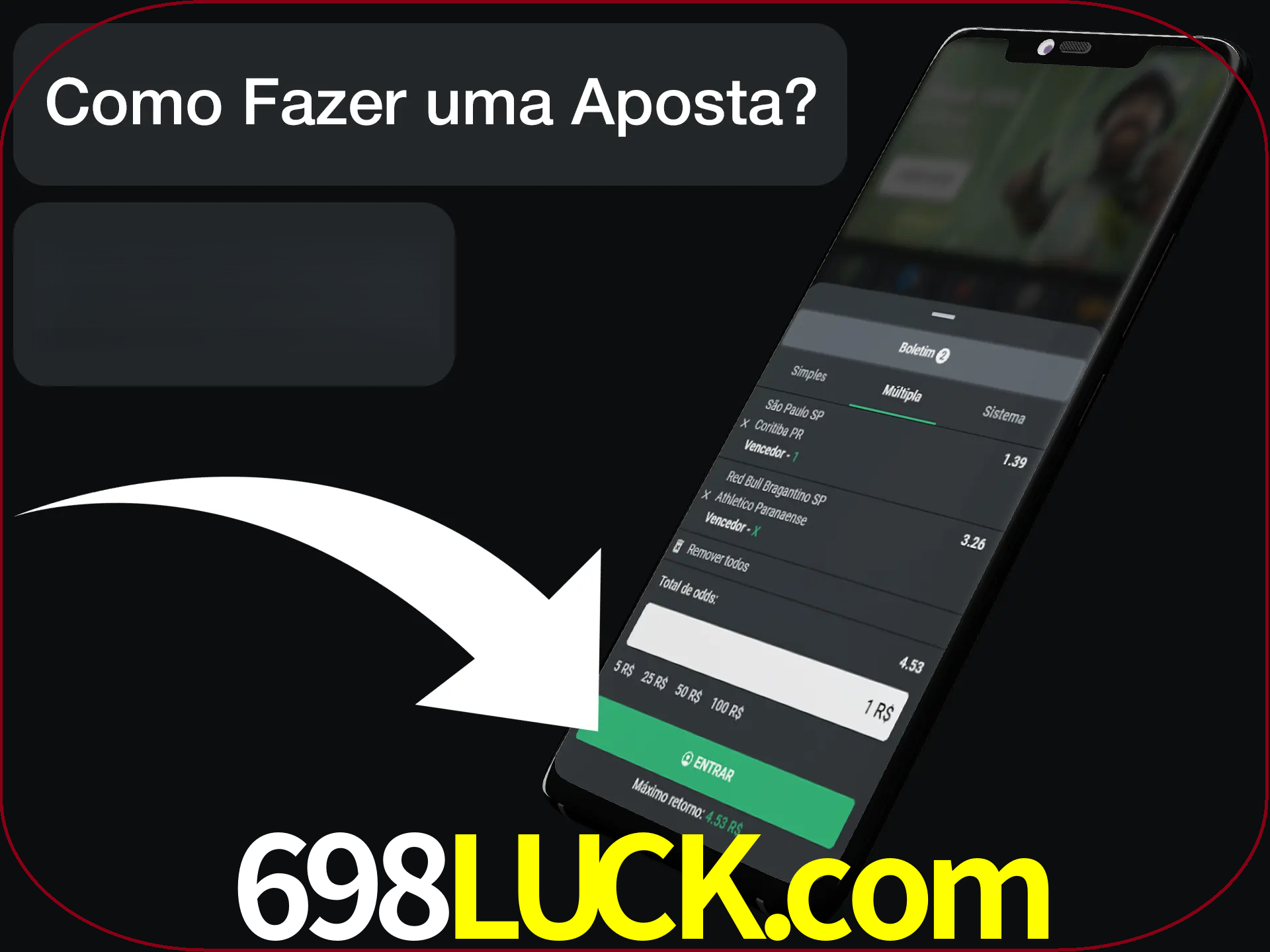 Preencha sua aposta e aguarde o resultado.